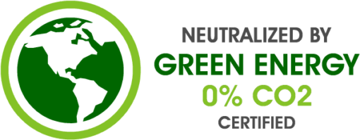 The Green Website 0% CO2 Icon for websites