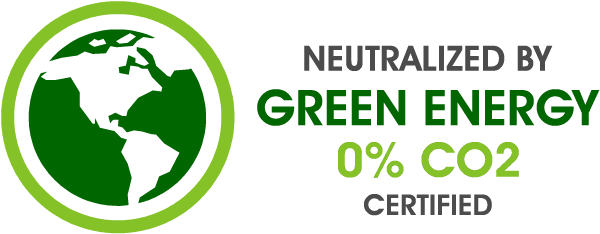 The Green Website 0% CO2 Icon for websites